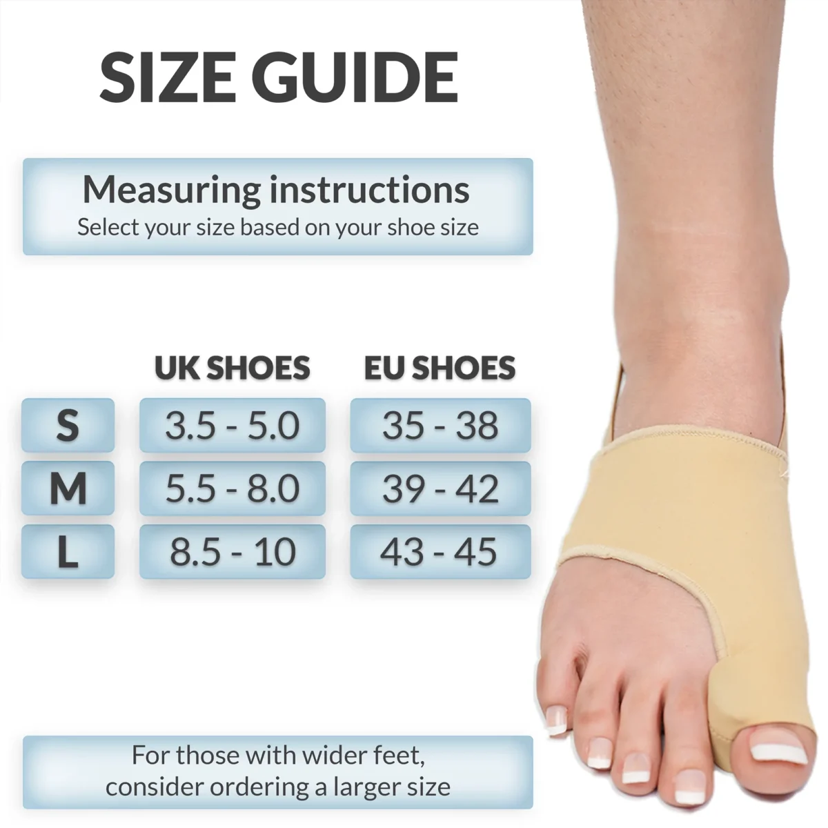 Silicone Bunion Corrector with Gel Pads and Heel Strap – Big Toe Separator & Straightener for Comfort and Support – Reduces Pressure & Soreness - Image 4