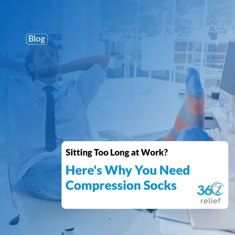 Sitting Too Long at Work? Here's Why You Need Compression Socks