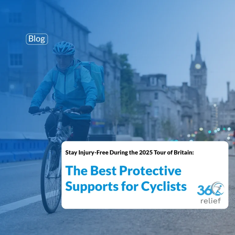 Stay Injury-Free During the 2025 Tour of Britain: The Best Protective Supports for Cyclists