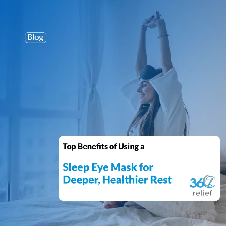 Top Benefits of Using a Sleep Eye Mask for Deeper, Healthier Rest